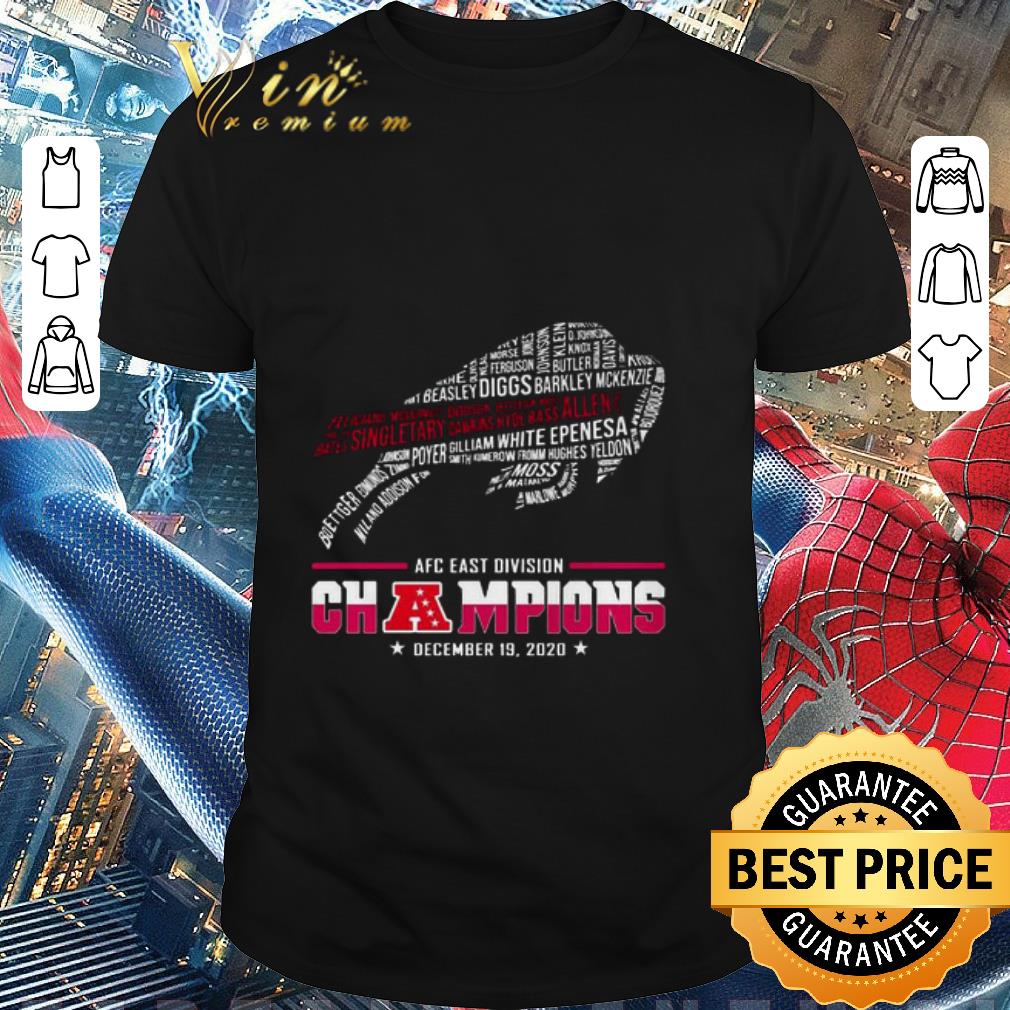 Nice Name Players Buffalo Bills AFC East Division Champions December 19 2020 shirt