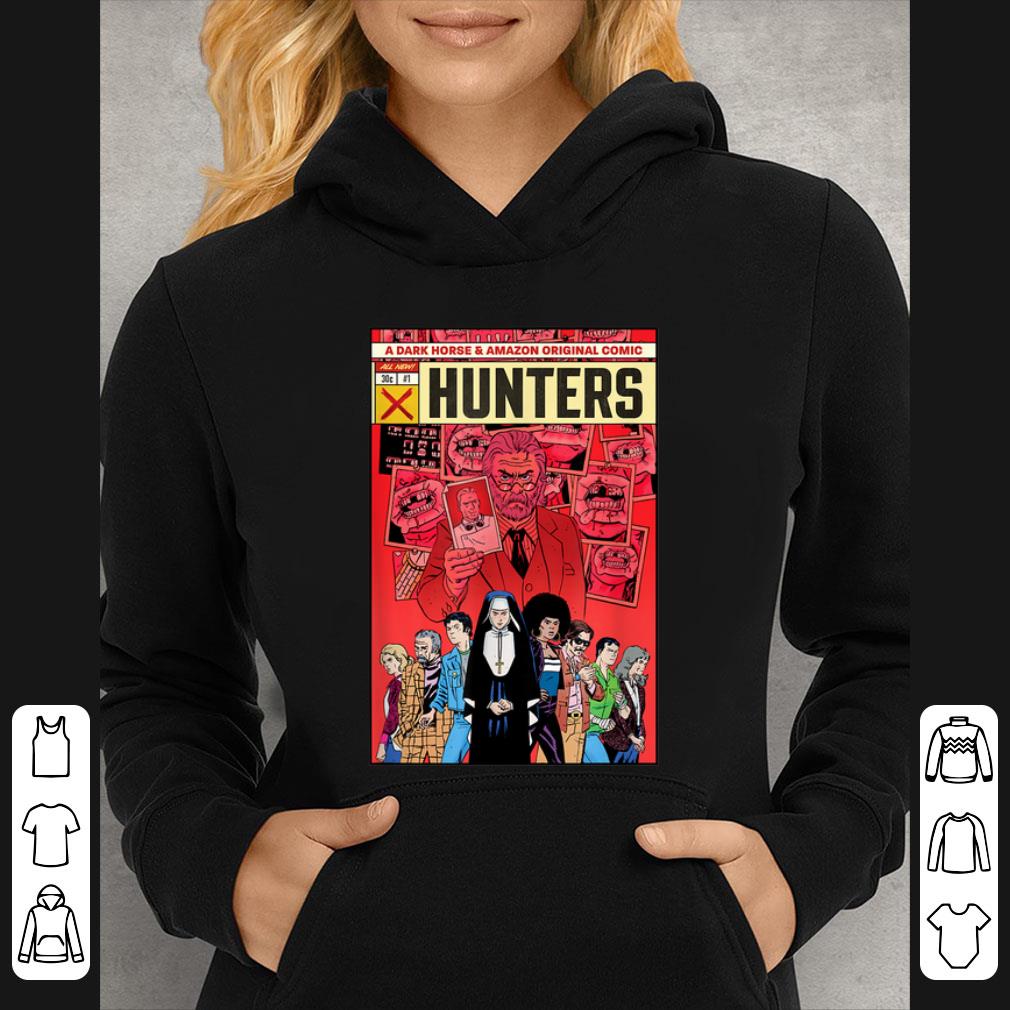 04aa6e34 pretty a dark horse hunters comic book cover shirt 4 - Pretty A Dark Horse Hunters - Comic Book Cover shirt