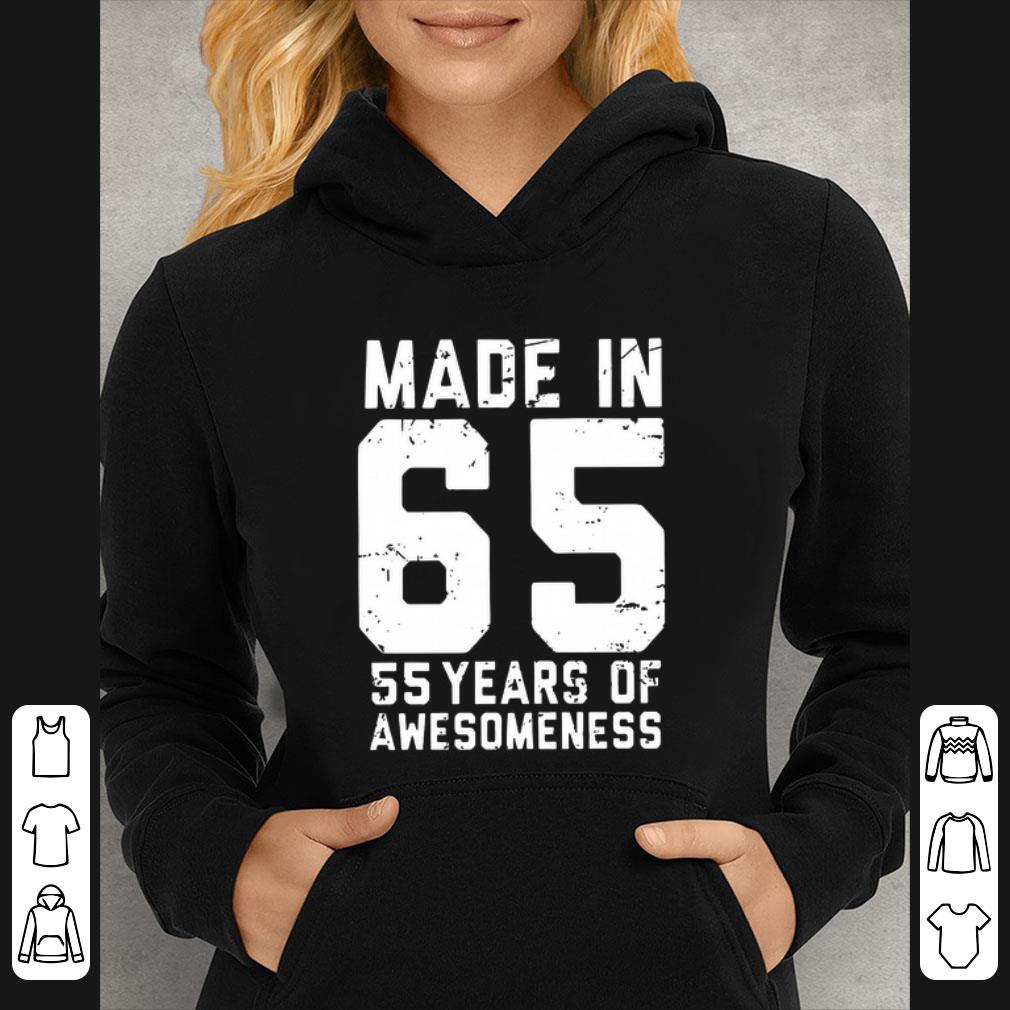 494c9df5 awesome made in 65 55 years of awesomeness shirt 4 - Awesome Made in 65 55 years of awesomeness shirt