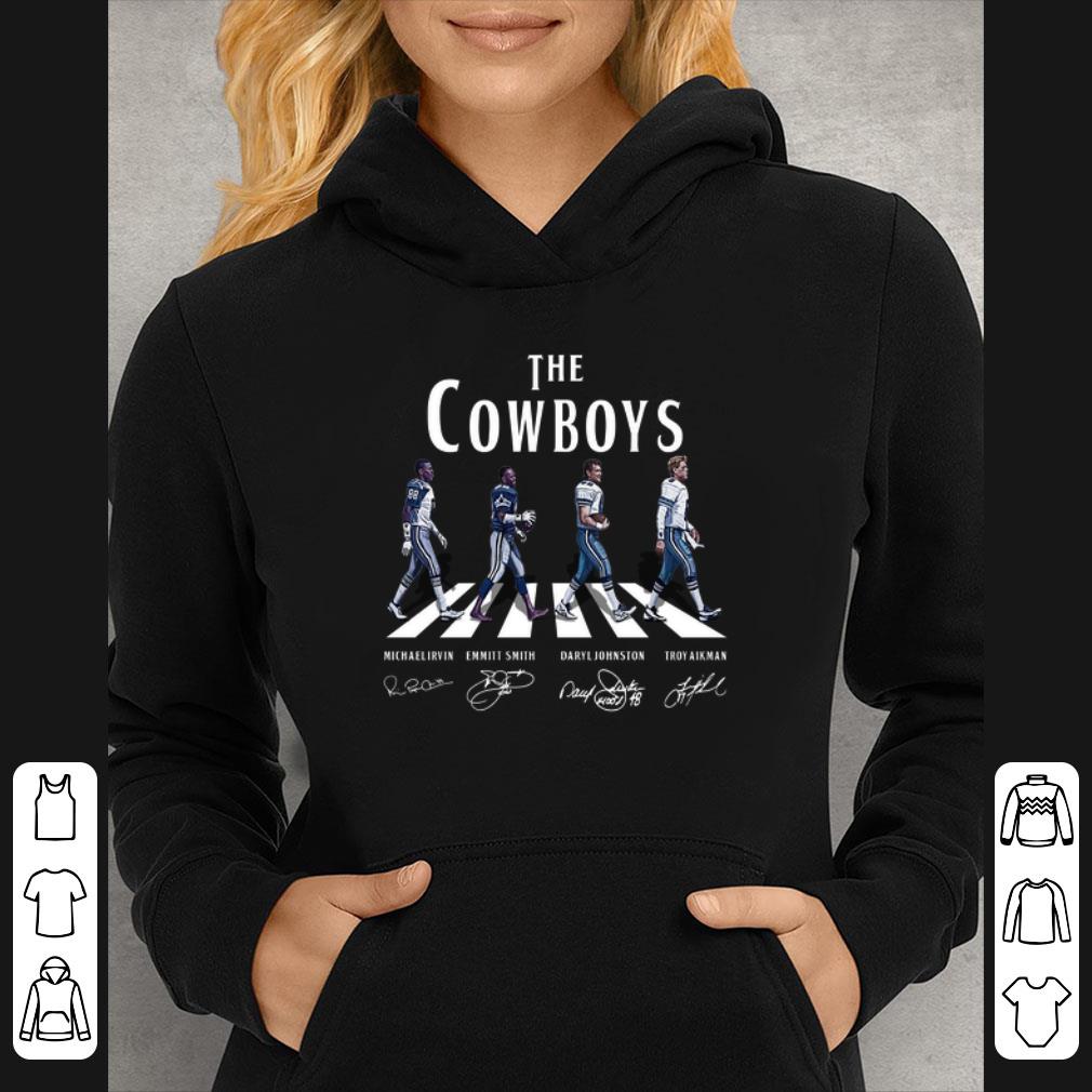 dbf9492a great the cowboys abbey road dallas cowboys signatures shirt 4 - Great The Cowboys Abbey Road Dallas Cowboys signatures shirt