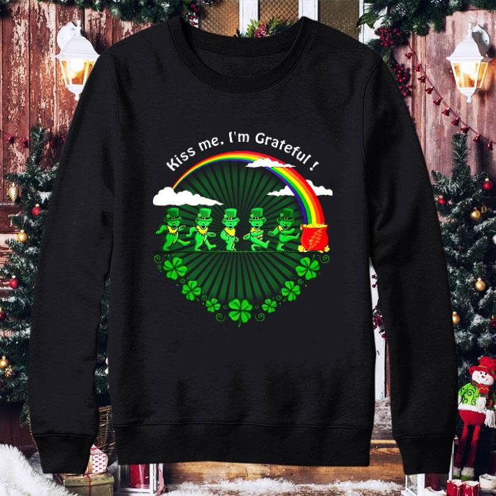 Awesome Dancing Bears Kiss Me I'm Grateful Dead St. Patrick's Day Shirt e1b20c4e dancing bears kiss me i m grateful dead st patrick s day shirt 4 - Awesome Dancing Bears Kiss Me I'm Grateful Dead St. Patrick's Day Shirt