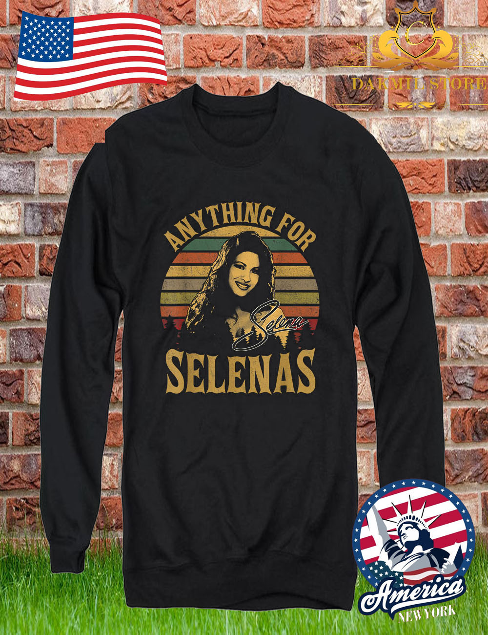 Vintage Anything For Selena Tee T Shirt Vintage Anything For Selena Tee Sweatshirt - Vintage Anything For Selena Tee T Shirt