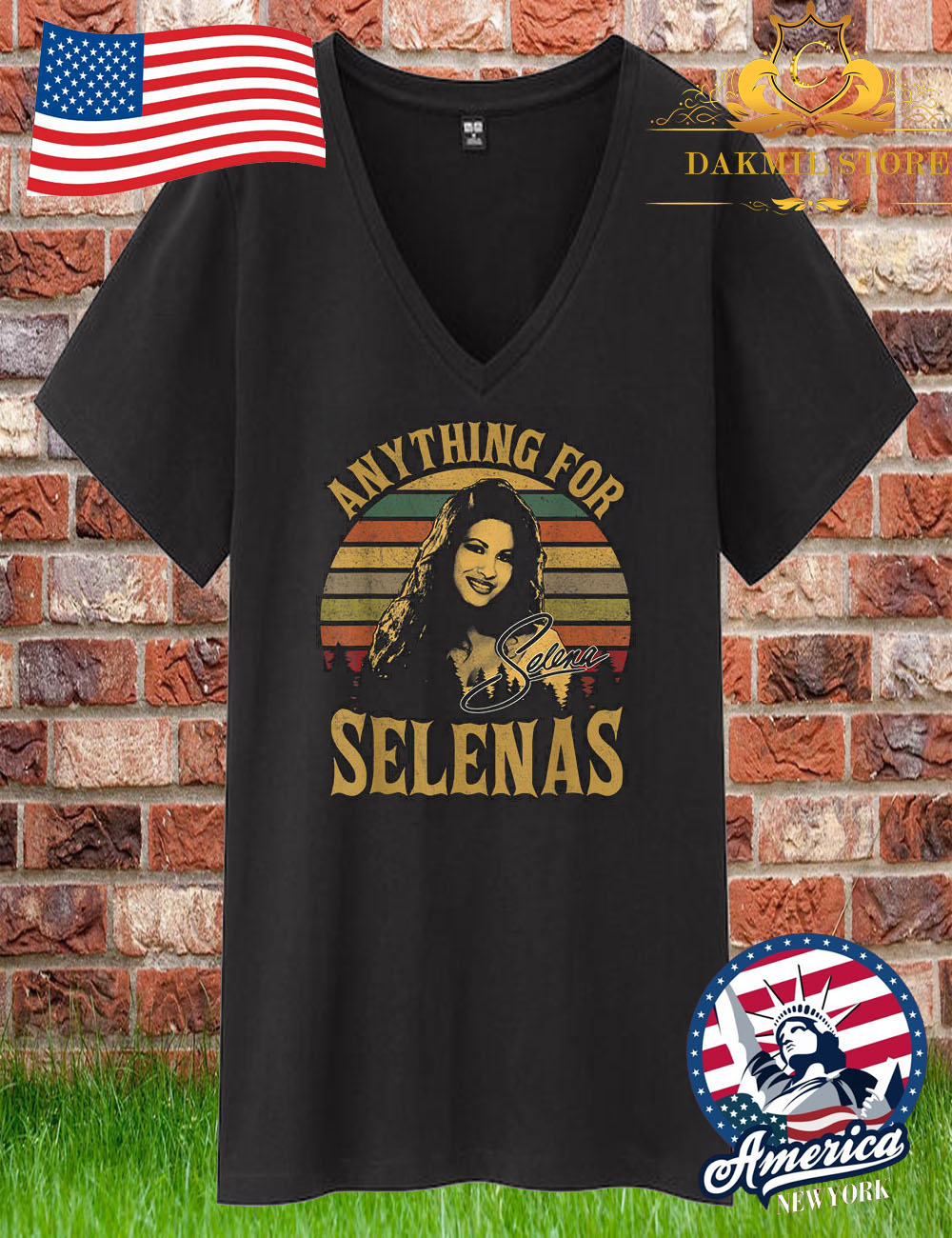 Vintage Anything For Selena Tee T Shirt