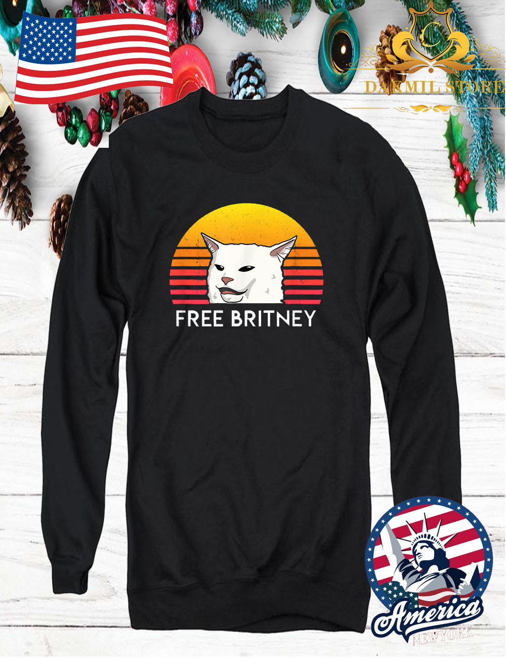 Cat Free Britney T Shirt,Britney Spear Shirt, Free Britney, FreeBritney Spears Shirt Cat Free Britney T ShirtBritney Spear Shirt Free Britney FreeBritney Spears Shirt Sweatshirt - Cat Free Britney T Shirt,Britney Spear Shirt, Free Britney, FreeBritney Spears Shirt