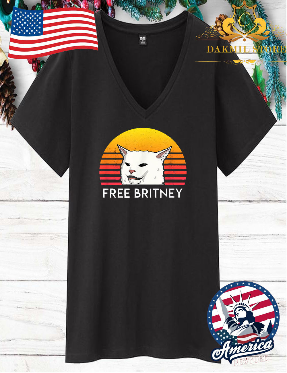 Cat Free Britney T Shirt,Britney Spear Shirt, Free Britney, FreeBritney Spears Shirt