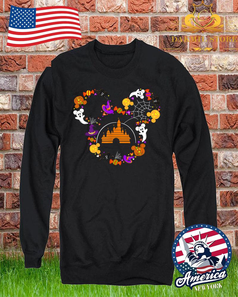 Womens Witch Riding Brooms On A Dark Desert Highways Halloween Cool  T-Shirt