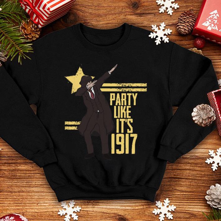 Party like it s 1917 Deep Red shirt 4 - Party like it's 1917 Deep Red shirt