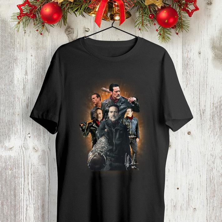 The Walking Dead Negan signature shirt 4 - The Walking Dead Negan signature shirt