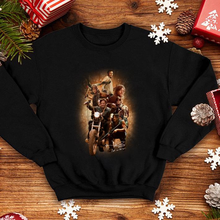 The walking dead Daryl Dixon signature but we did touch shirt The walking dead Daryl Dixon signature but we did touch shirt 4 - The walking dead Daryl Dixon signature but we did touch shirt