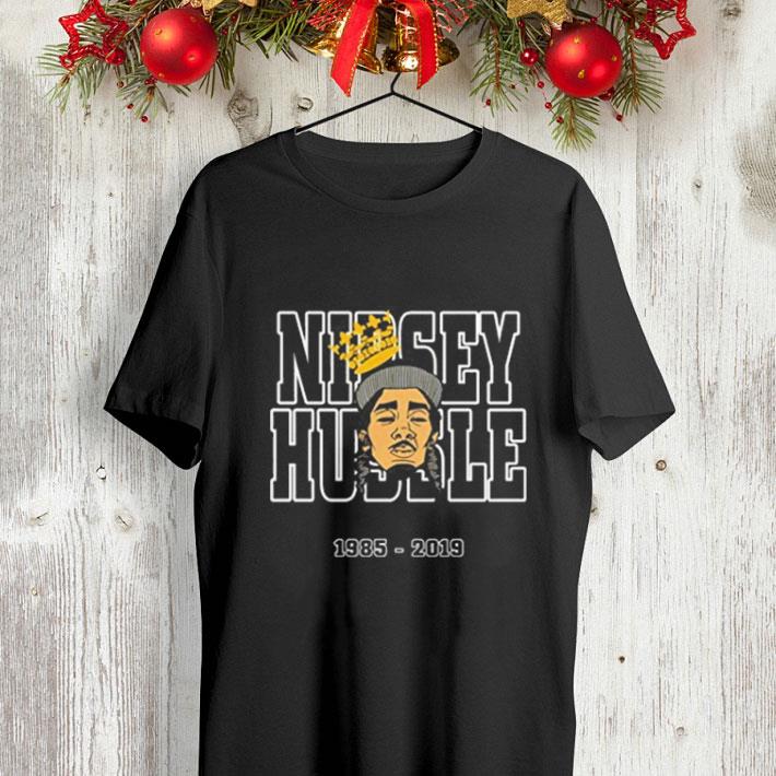 Hip Hop Fan Pray for Nipsey Hussle Rip 1985 2019 Respect Him shirt 4 - Hip Hop Fan Pray for Nipsey Hussle Rip 1985-2019 Respect Him shirt