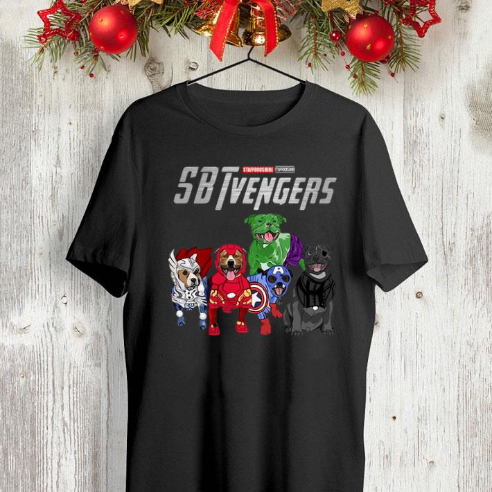 Marvel Staffordshire Bull Terrier SBTvengers Avengers Endgame shirt 4 - Marvel Staffordshire Bull Terrier SBTvengers Avengers Endgame shirt