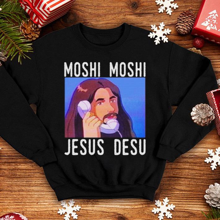 Moshi Moshi Jesus Desu shirt Moshi Moshi Jesus Desu shirt 4 - Moshi Moshi Jesus Desu shirt