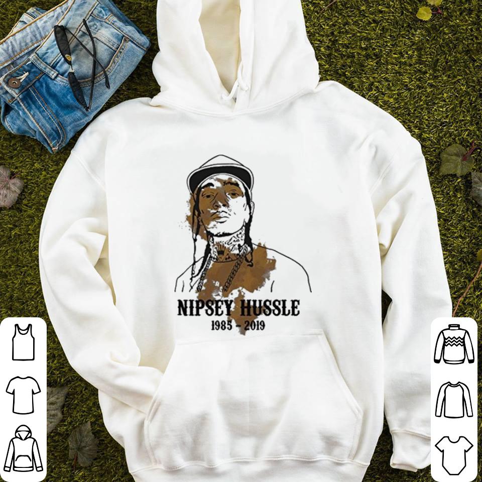 Rip King Nipsey Hussle 1985-2019 shirt Rip King Nipsey Hussle 1985 2019 shirt 4 - Rip King Nipsey Hussle 1985-2019 shirt