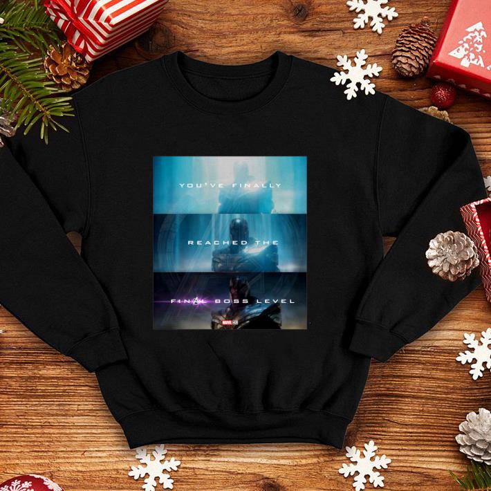 Thanos you ve finally reached the final boss level shirt 4 - Thanos you've finally reached the final boss level shirt