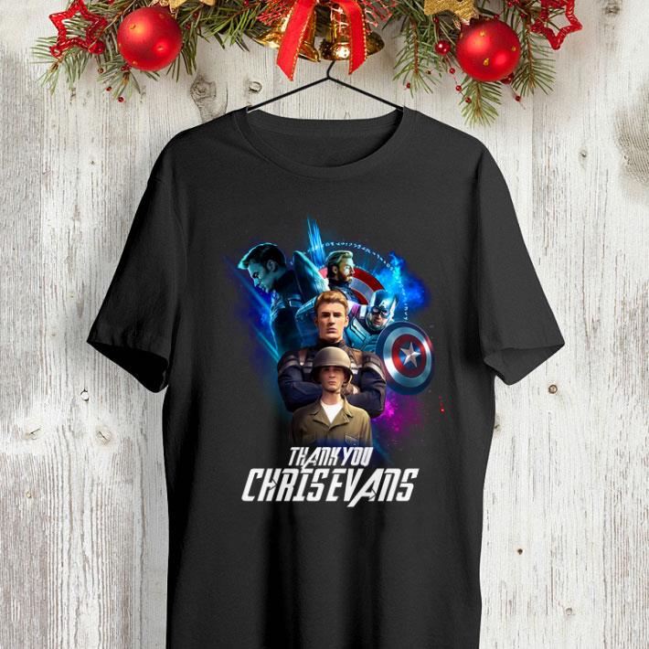 Captain America thank you Chris Evans shirt 4 - Captain America thank you Chris Evans shirt