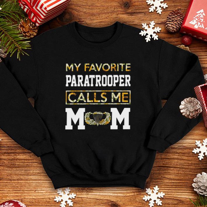 Flowers My favorite Paratrooper calls Me Mom shirt Flowers My favorite Paratrooper calls Me Mom shirt 4 - Flowers My favorite Paratrooper calls Me Mom shirt