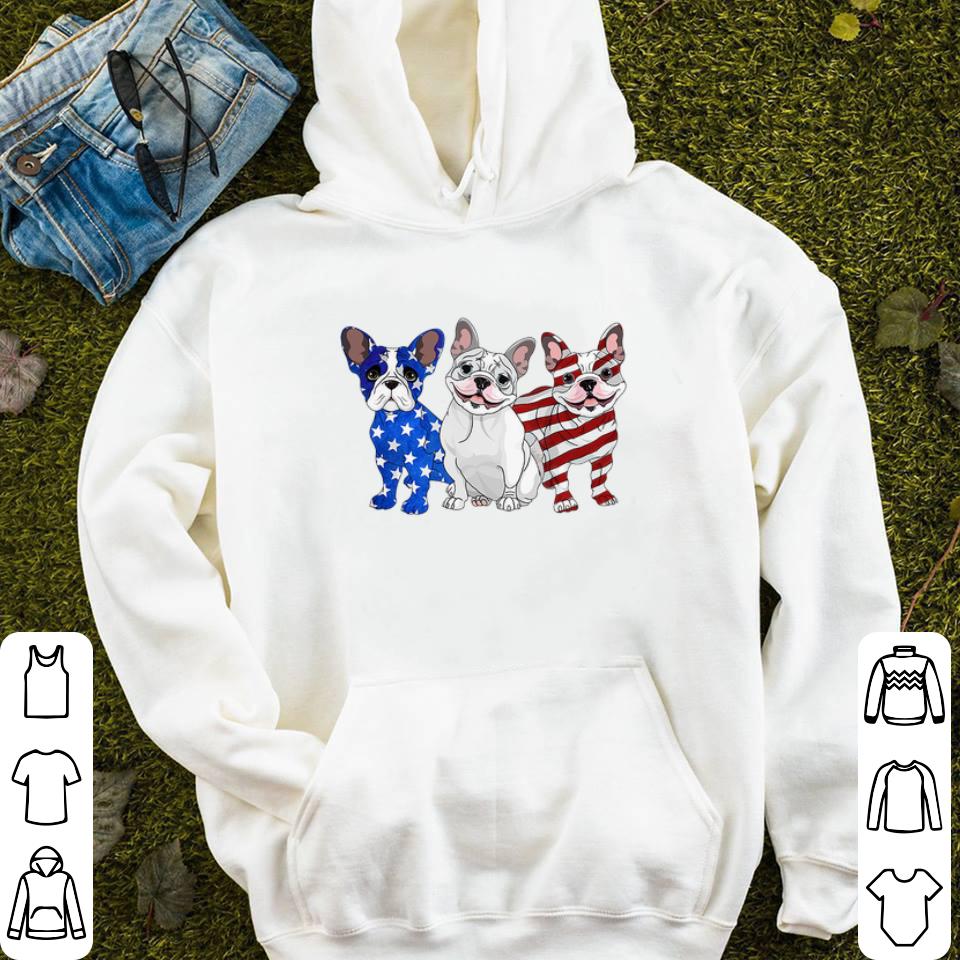 French Bulldog Red white and blue American flag shirt French Bulldog Red white and blue American flag shirt 4 - French Bulldog Red white and blue American flag shirt