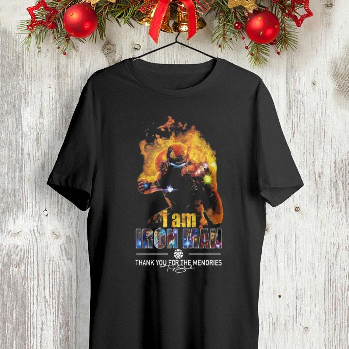 I Am Iron Man Thank You For The Memories Avengers Endgame shirt I Am Iron Man Thank You For The Memories Avengers Endgame shirt 4 - I Am Iron Man Thank You For The Memories Avengers Endgame shirt