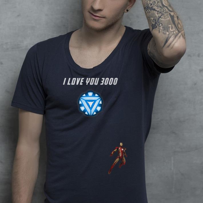 Iron man Arc reactor I Love You 3000 End game Marvel shirt Iron man Arc reactor I Love You 3000 End game Marvel shirt 4 - Iron man Arc reactor I Love You 3000 End game Marvel shirt