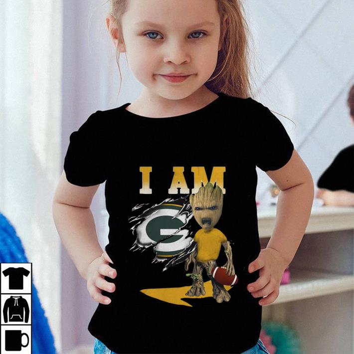 Baby Groot I Am Green Bay Packers NFL shirt sweater 4 - Baby Groot I Am Green Bay Packers NFL shirt sweater