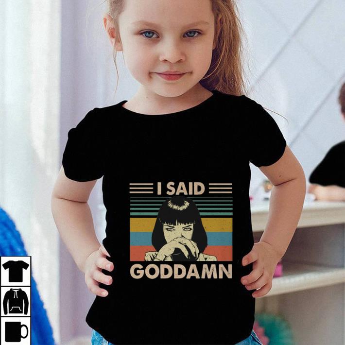 Mia Wallace I said goddamn vintage shirt sweater 4 - Mia Wallace I said goddamn vintage shirt sweater