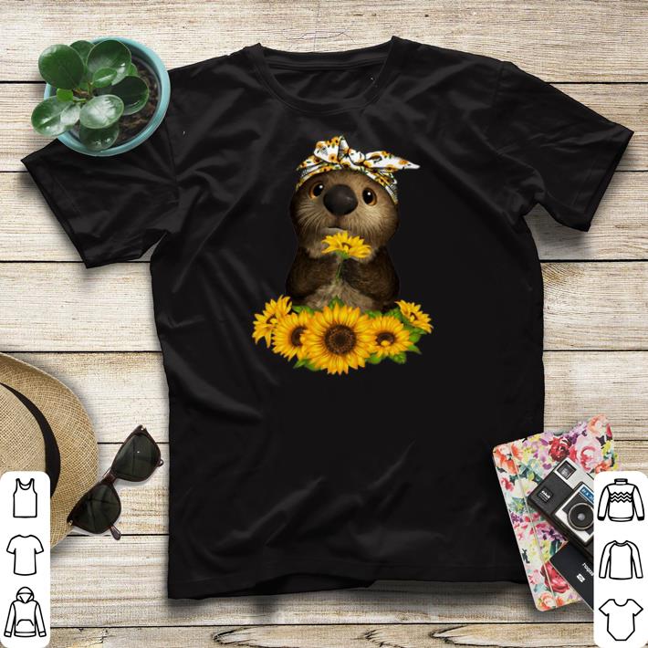 Otter sunflowers shirt sweater Otter sunflowers shirt sweater 4 - Otter sunflowers shirt sweater