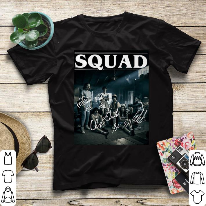 Squad Signatures Characters Stranger Things 3 shirt 4 - Squad Signatures Characters Stranger Things 3 shirt