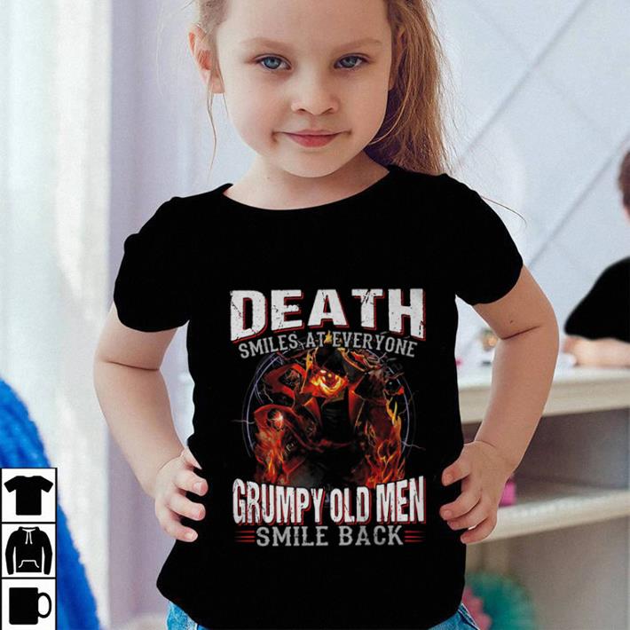 The Death smiles at everyone grumpy old men smile back shirt sweater 4 - The Death smiles at everyone grumpy old men smile back shirt sweater