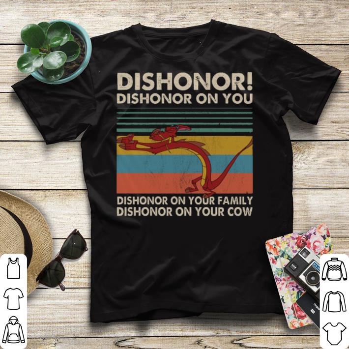 Vintage Mushu dishonor dishonor on you dishonor on your family shirt Vintage Mushu dishonor dishonor on you dishonor on your family shirt 4 - Vintage Mushu dishonor dishonor on you dishonor on your family shirt