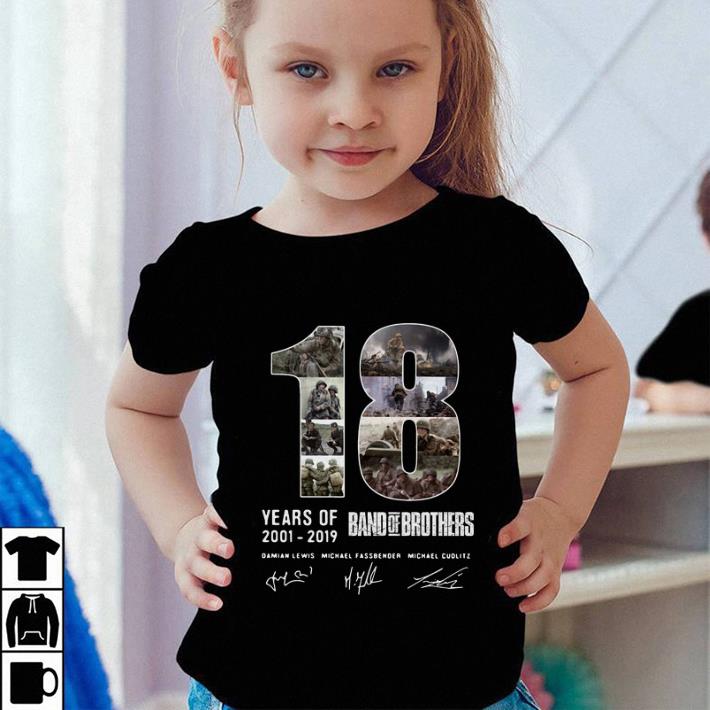 18 Years Of Band Of Brothers 2001 2019 signatures shirt 4 - 18 Years Of Band Of Brothers 2001-2019 signatures shirt