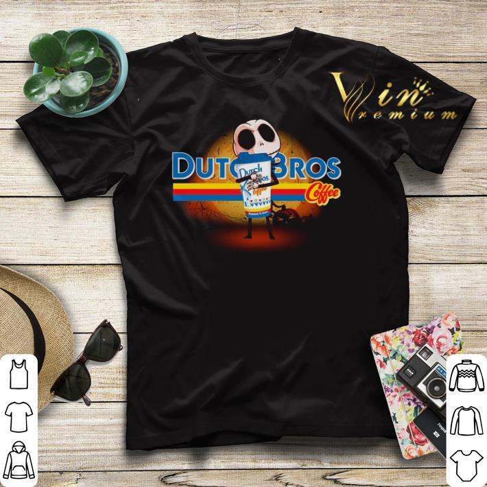 Dutch Bros Coffee Jack Skellington shirt 4 - Dutch Bros Coffee Jack Skellington shirt