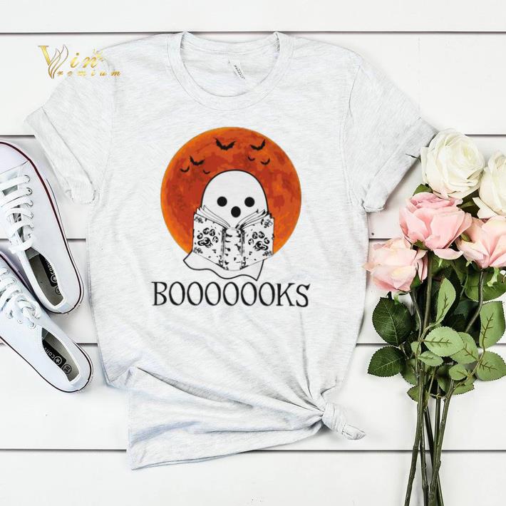 Halloween booooooks ghost reading books sunset shirt shirt sweater 4 - Halloween booooooks ghost reading books sunset shirt shirt sweater