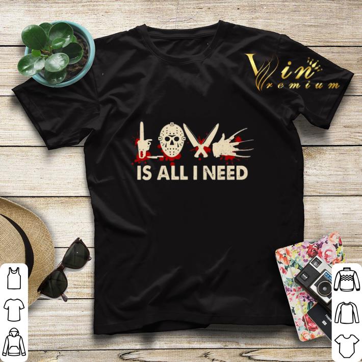 Jason Love Freddy is all i need shirt sweater Jason Love Freddy is all i need shirt sweater 4 - Jason Love Freddy is all i need shirt sweater