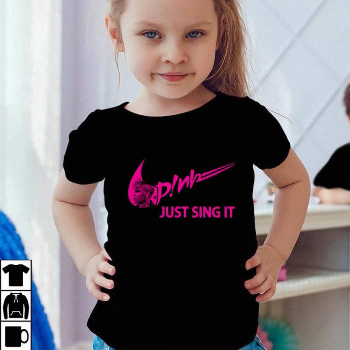 Nike Pink just sing it shirt sweater Nike Pink just sing it shirt sweater 4 - Nike Pink just sing it shirt sweater