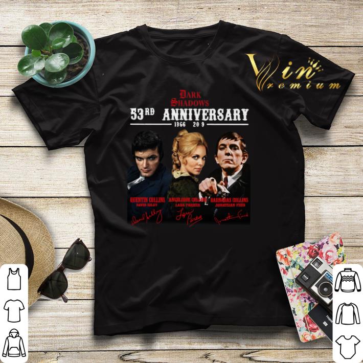 Signatures Dark Shadows 53rd Anniversary 1966 2019 shirt 4 - Signatures Dark Shadows 53rd Anniversary 1966-2019 shirt