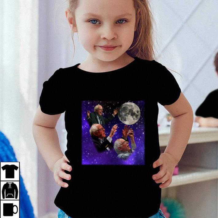 Three Bernie Sanders Moon shirt sweater Three Bernie Sanders Moon shirt sweater 4 - Three Bernie Sanders Moon shirt sweater