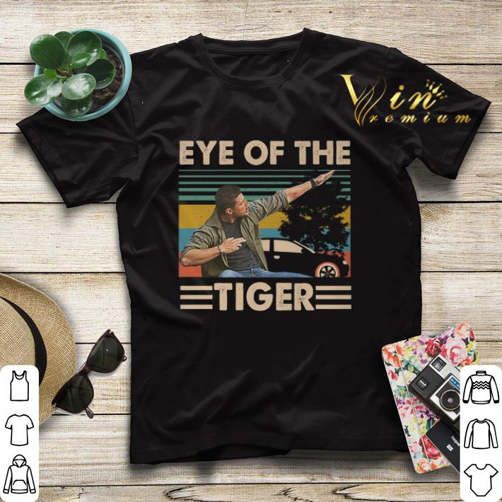 Vintage Supernatural Dean Winchester Eye of the tiger shirt 4 - Vintage Supernatural Dean Winchester Eye of the tiger shirt