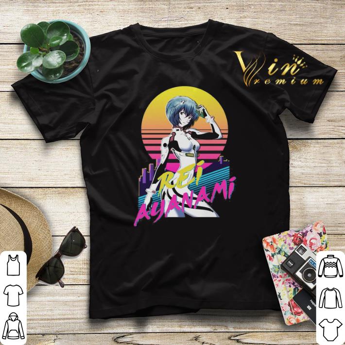 Rei Ayanami Evangelion shirt sweater Rei Ayanami Evangelion shirt sweater 4 - Rei Ayanami Evangelion shirt sweater