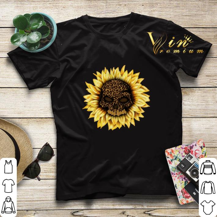 Skull Sunflower Leopard Skull shirt Skull Sunflower Leopard Skull shirt 4 - Skull Sunflower Leopard Skull shirt