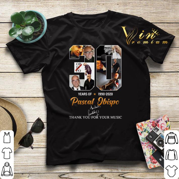 Thank you for the memories 30 Years Pascal Obispo shirt 4 - Thank you for the memories 30 Years Pascal Obispo shirt