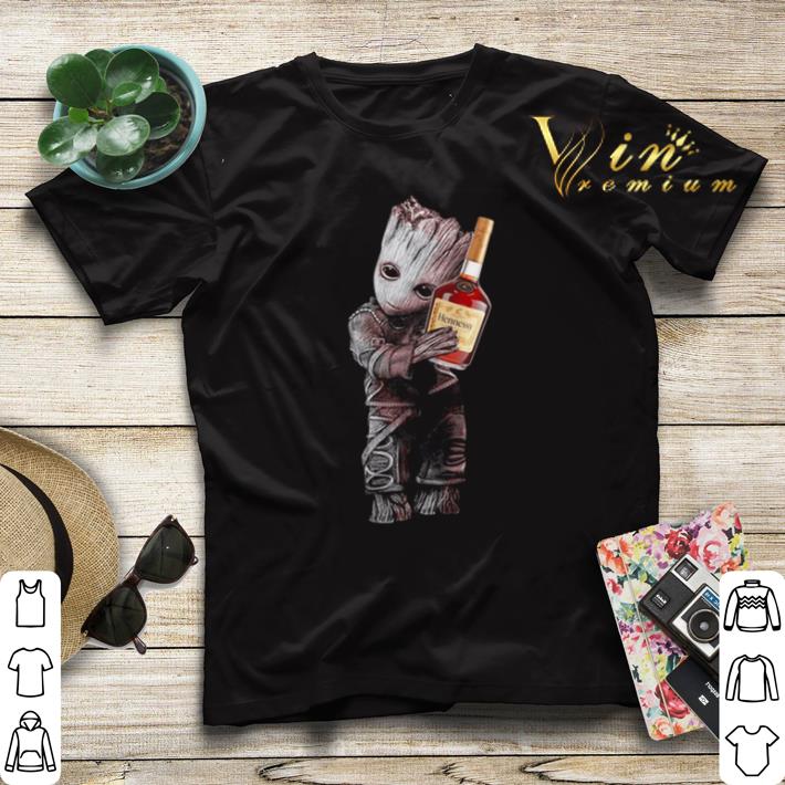 Baby Groot hug Hennessy wine shirt sweater 4 - Baby Groot hug Hennessy wine shirt sweater