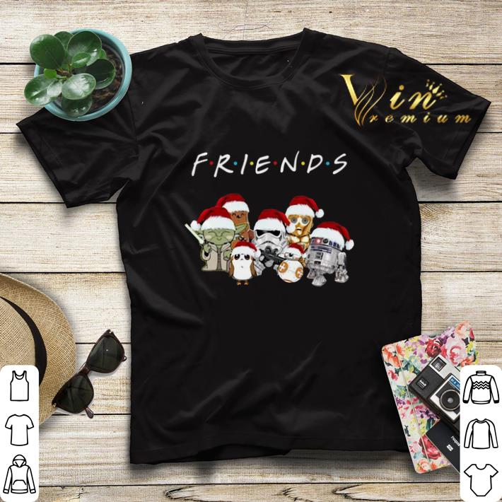 Christmas Friends Star Wars Cartoon Character shirt 4 - Christmas Friends Star Wars Cartoon Character shirt