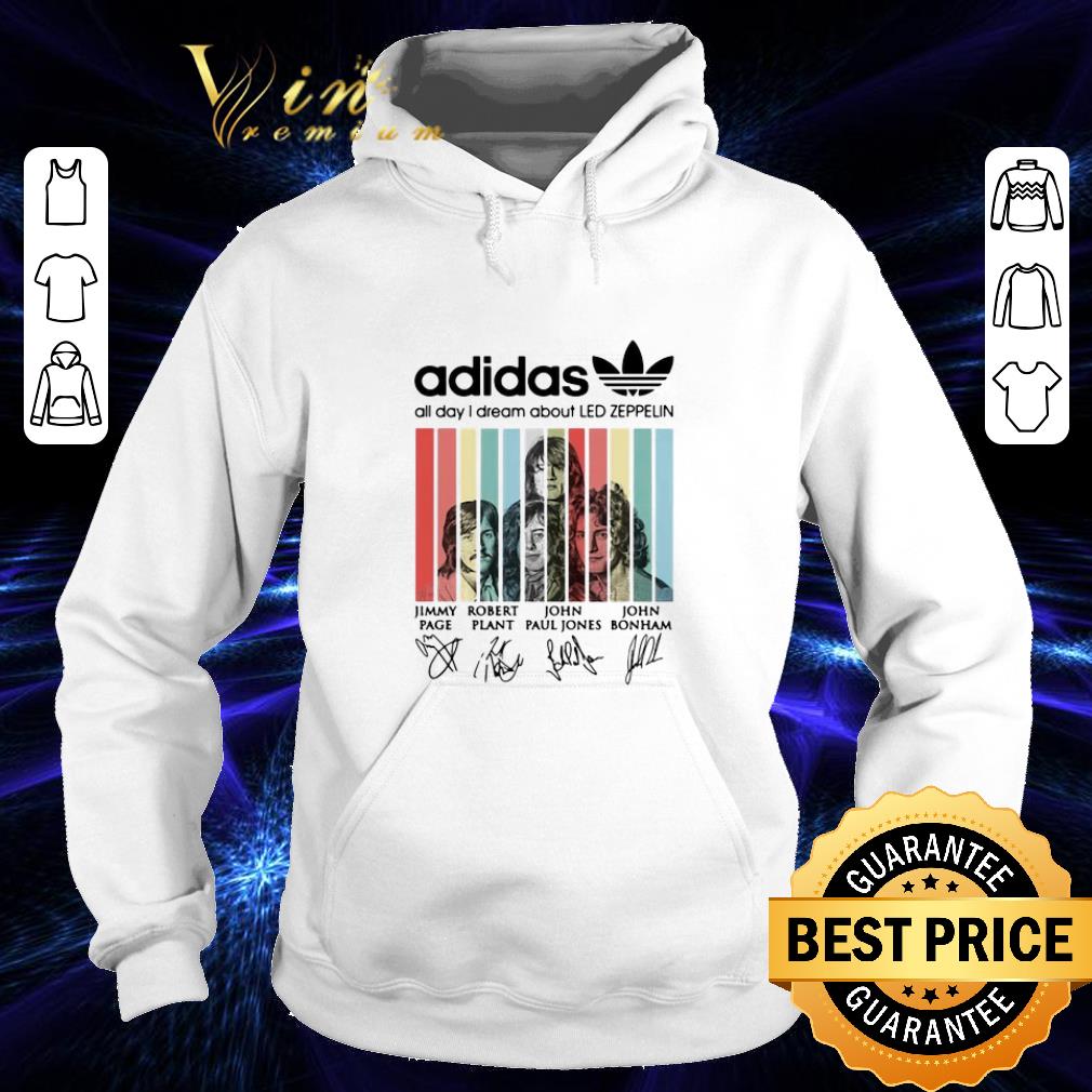 Cool adidas all day i dream about Led Zeppelin signatures vintage shirt 4 - Cool adidas all day i dream about Led Zeppelin signatures vintage shirt