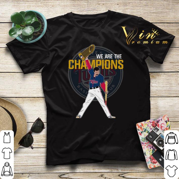 Freddie Mercury we are the champions Minnesota Twins shirt sweater 4 - Freddie Mercury we are the champions Minnesota Twins shirt sweater