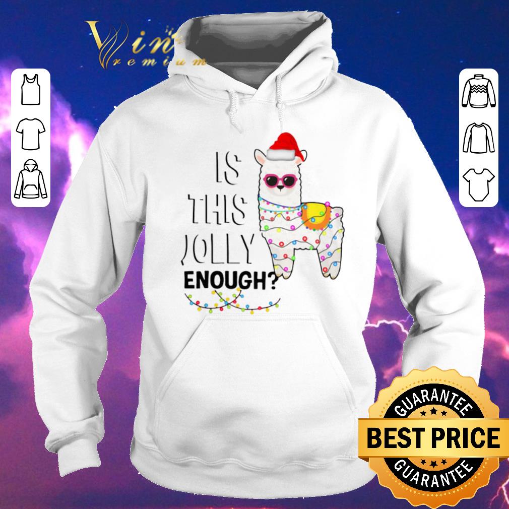 Funny Llama is this jolly enough Christmas lights shirt sweater Funny Llama is this jolly enough Christmas lights shirt sweater 4 - Funny Llama is this jolly enough Christmas lights shirt sweater