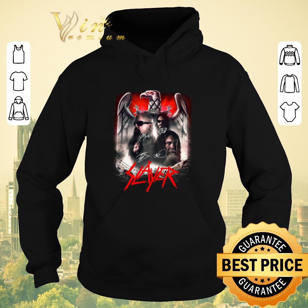 Funny Signatures Band Members Slayer shirt Funny Signatures Band Members Slayer shirt 4 1 - Funny Signatures Band Members Slayer shirt