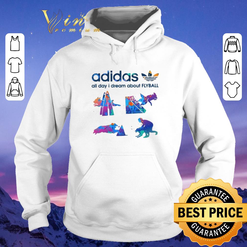 Funny adidas all day i dream about Flyball shirt sweater 4 - Funny adidas all day i dream about Flyball shirt sweater