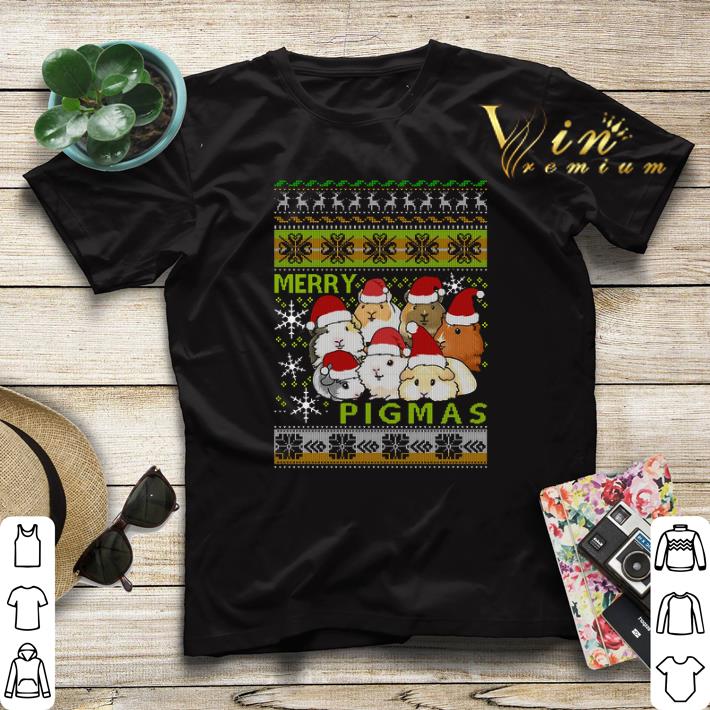 Guinea pigs Merry Pigmas Ugly Christmas shirt sweater 4 - Guinea pigs Merry Pigmas Ugly Christmas shirt sweater