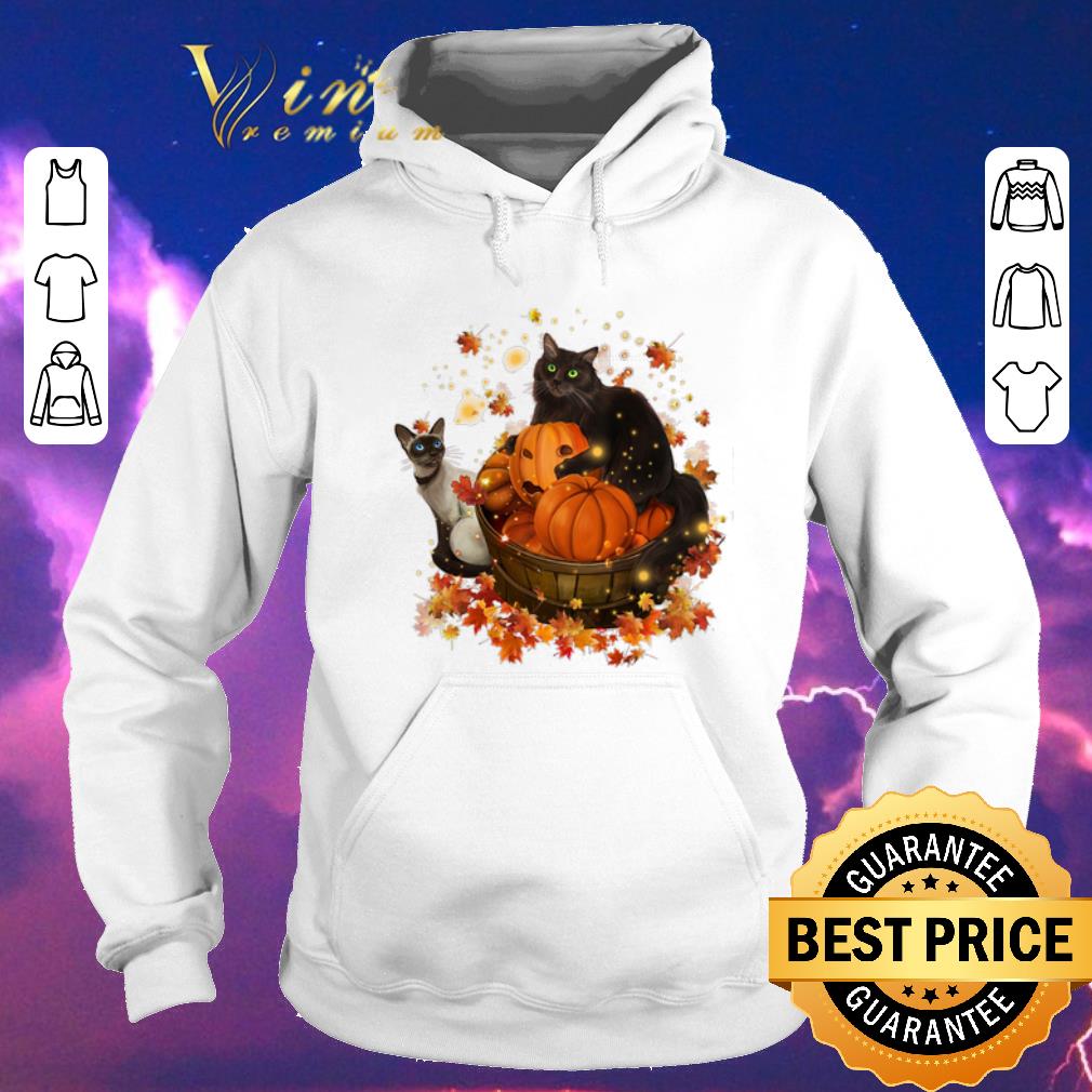 Hot Halloween Autumn Cats shirt 4 - Hot Halloween Autumn Cats shirt