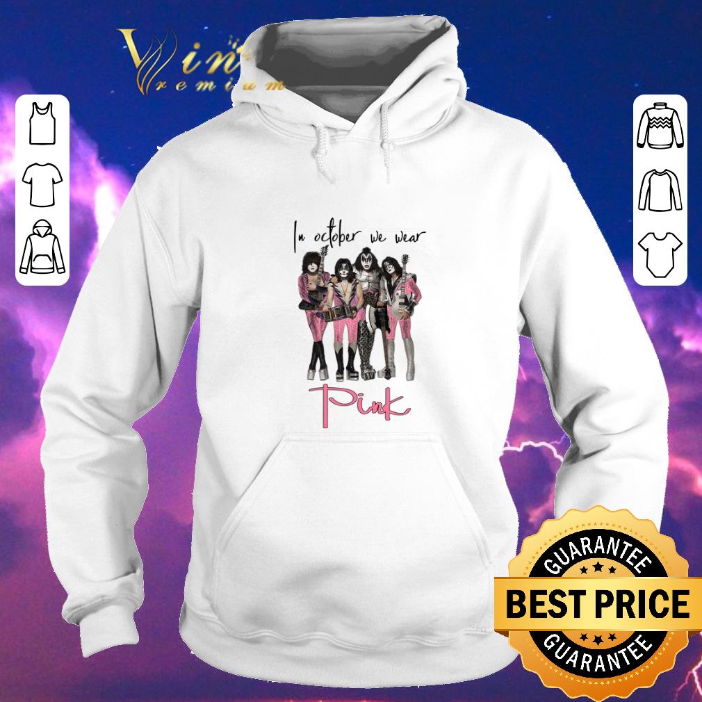 Hot Pink Breast cancer awareness Kiss In october we wear shirt Hot Pink Breast cancer awareness Kiss In october we wear shirt 4 - Hot Pink Breast cancer awareness Kiss In october we wear shirt